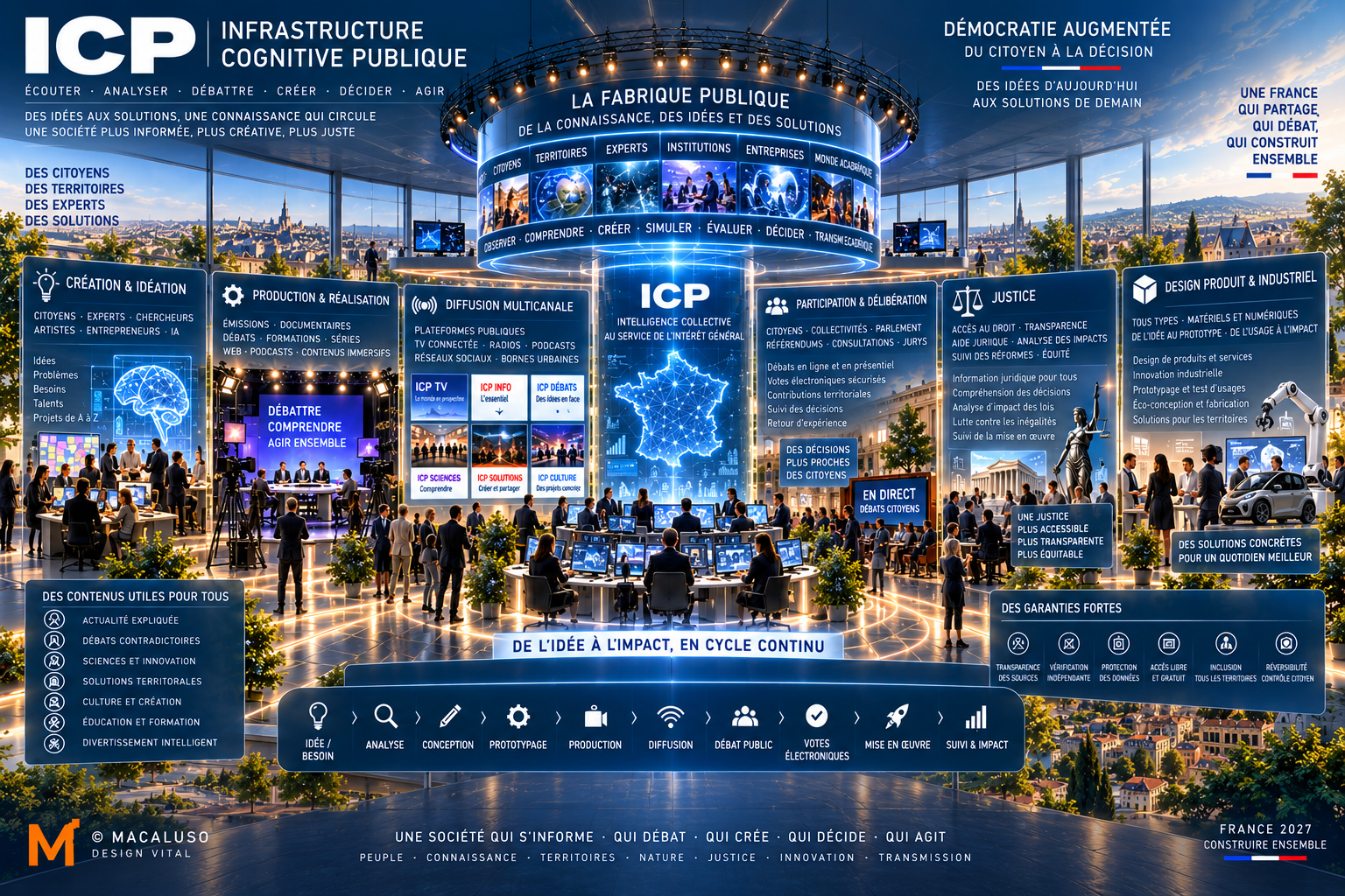 ICP — Fabrique publique, démocratie augmentée, justice et design produit