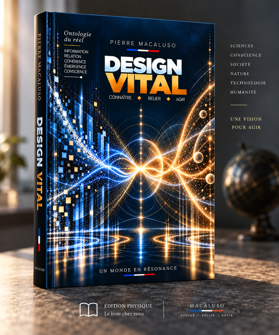 Design Vital — Pour une résonance du monde — livre de Pierre Macaluso